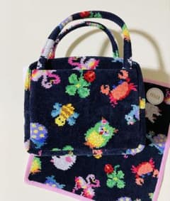 フェイラー ファンキーフォーチュン ミニキューブバッグ ハンカチ