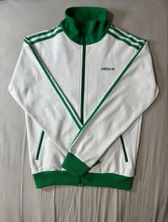 アディダス adidas originals トラックジャケット ジャージ 白緑