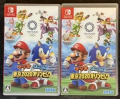 スイッチ】マリオ&ソニック AT 東京2020オリンピック 2個セット - メルカリ