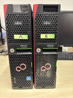 富士通コンパクトサーバー PRIMERGY TX1320 M3 ジャンク品 2台 - メルカリ