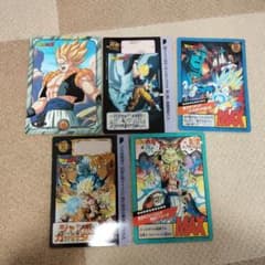 ドラゴンボールZ ジャンボカードダス 当時物 5枚セット - メルカリ