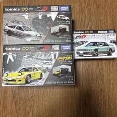 トミカプレミアム 頭文字D ステアリングビュー AE86 &RX-7 & s13