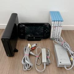 Wii U 本体 32GB ソフト5本付き - メルカリ