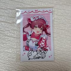 ホロライブ 3期生 1stEPきゅるるん大作戦 チェキカード 特典 宝鐘