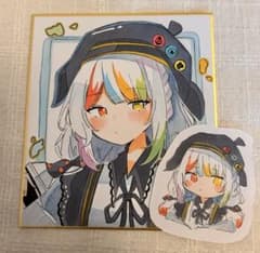 み*る様 魔法少女ノ魔女裁判 イラスト色紙 まのさば 城ヶ崎ノア - メルカリ