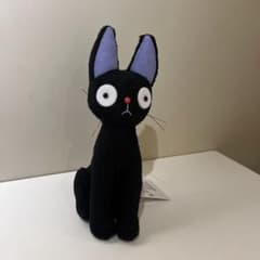 ジブリパーク 魔女の谷 限定 ジジそっくりのぬいぐるみ 黒猫 魔女の