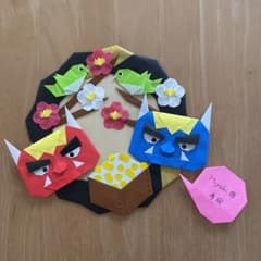 折り紙リース〈節分〉Miyuki様専用 - メルカリ