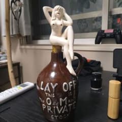 ☆US 50s - 60s ピンナップガール デキャンタ ボトル ビンテージ