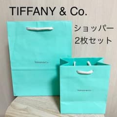 ティファニー ショッパー 紙袋 ショップ袋 手提げ袋 ブランド ギフト 2