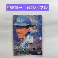 谷沢健一 中日ドラゴンズ プロ野球カード シリアルナンバーカード