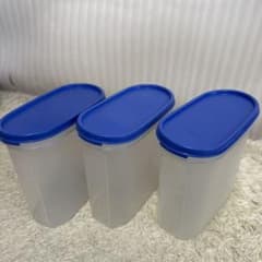 タッパーウェアMM楕円3個セット - メルカリ