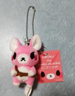 マタギのもみじちゃん ストラップ ピンク - メルカリ