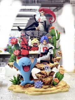 ポケモンガレージキット Team Rocket フィギュア EGG Studio - メルカリ