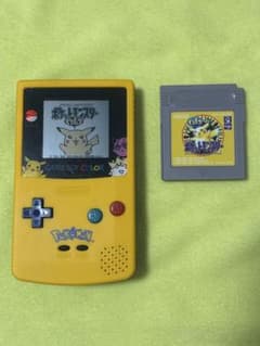 外装新品 ゲームボーイカラー ポケモン イエロー 電池交換 - メルカリ
