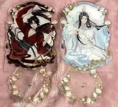 魔道祖師 魏無羨 藍忘機 アクリルスタンド飛花甘露 ver. - メルカリ