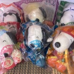 スヌーピー ぬいぐるみ6点セット マクドナルドハッピーセット - メルカリ
