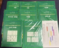 伸芽会 オリジナル問題集入門編（8冊セット）緑本 - メルカリ