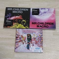 初回限定】3枚セット Mr.Children micro macro - メルカリ