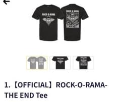 FACT ROCK-O-RAMA THE END TEE XL - メルカリ