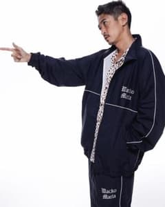 WACKO MARIA/TRACK JACKET（BLACK) - メルカリ
