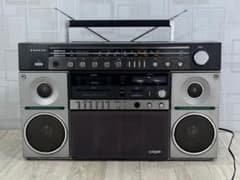 動作品】希少 大型 ラジカセ SANYO サンヨー MR-X20 昭和レトロ - メルカリ