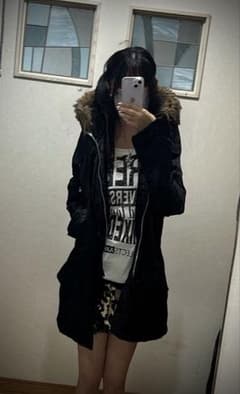 y2k 平成 00s フェアリーグランジ モッズコートファーコート ボア