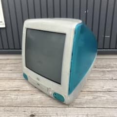レトロ APPLE アップル iMac G3 スケルトン モニター ジャンク飾り
