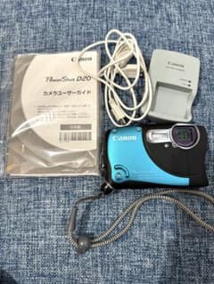 美品】Canon PowerShot D20 キャノン デジタルカメラ 防水 - メルカリ