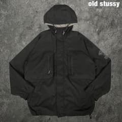 old stussy 00s SSTフィッシングナイロンジャケット ステューシー
