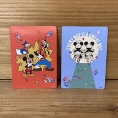 じゃんけんカード 2枚セット 新宿 渋谷 限定 ディズニーストア