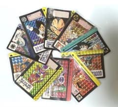 ドラゴンボールカードダス【キラカード10枚セット】 BANDAI 1995年
