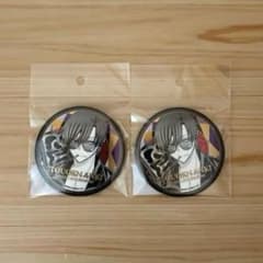 桃源暗鬼 秋田書店ストア メタリック缶バッジ 朽森紫苑 2点セット