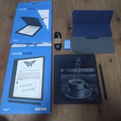美品】Kindle Scribe 64GB 本体 純正カバー プレミアムペン - メルカリ
