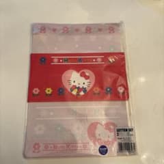 レトロ 1990年代サンリオ ハローキティ レターセット - メルカリ