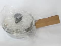 アムウェイ 中フライパン 現行未使用品 2008製 料理本とスクラブバッズ