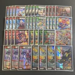 赤緑ミリオンブレイブカイザー デッキ 2重スリーブ付き 赤緑