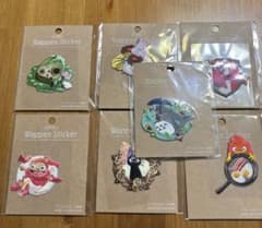 ジブリパークオリジナル 2月限定特価 刺繍ワッペン 7種セット - メルカリ
