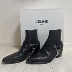 さしす様 専用！celine カマルグ バイカーチェルシーブーツ カーフ