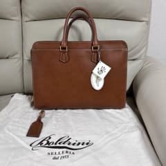 極美品 ボルドリーニ セレリアBoldriniブリーフケース ビジネスバッグ