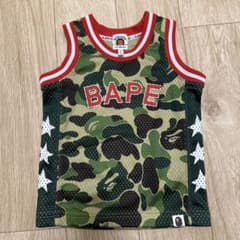 BAPE KIDS 迷彩タンクトップ 88 サイズ100 エイプ - メルカリ