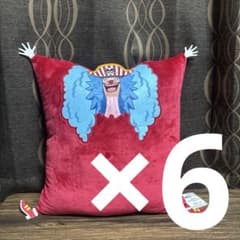 ワンピース めちゃもふぐっとぬいぐるみ ぬいぐるみ バギー 6個セット