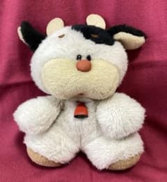 オオイケ モーモー 牛 ぬいぐるみ 昭和レトロ 80年代 - メルカリ