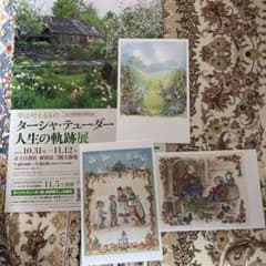 ターシャ・テューダー】ポストカード フライヤー ② クリスマス - メルカリ