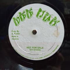 美盤KEN BOOTHE /Not for Saleジャマイカ盤オリジナル - メルカリ