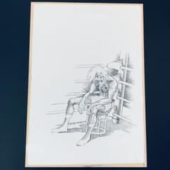 ラストシーン】あしたのジョー 複製原画 矢吹丈 ちばてつや - メルカリ