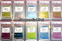 PSA10 YU NAGABA ブイズ9種＋ピカチュウ プロモ 10連番 - メルカリ