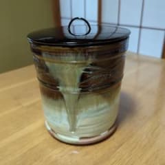 茶道具 水指 (塗蓋) 加藤春永 朝鮮唐津 - メルカリ