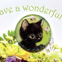 NO NO 622レジン ヘアゴム ブローチ ハンドメイド 猫ちゃん - メルカリ