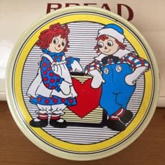 希少 激レア ラガディ ヴィンテージ アンとアンディ 意地悪顔 TIN缶