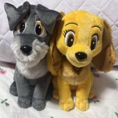 ディズニー「わんわん物語」ぬいぐるみ SEGA - メルカリ